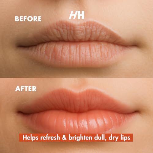 handmade heroes turmeric lip scrub with vitamin c  100 natural vegan exfoliant for dark dry chapped lips  deep conditioning sugar polish 1oz