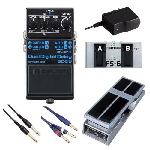 SDE-3 Dual Digital Delay fBC SDE3 GtFN^[[R݂ɃTEhCNZbg] FS-6 + FV-500H