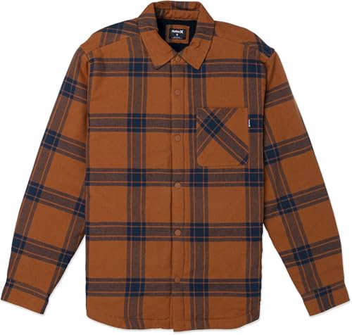 Hurley Portland chemise flannel homme anti-froid doublée moumoute