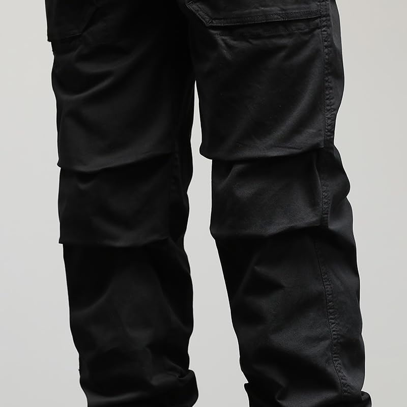 G-STONE Men Cargo Pants Trend Setting Comfortable Casual Pant Waist Cotton Workwear Clothes with Large Capacity Pockets4