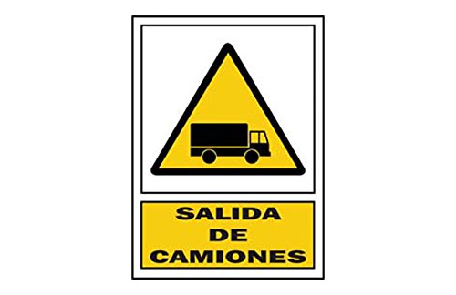 Signal de sortie de camions PVC 324 Pla-Cat évitez les accidents d'usine