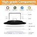 chunnuan UFO LED High Bay Lights 100W,Super Bright 10000LM High Bay LED Shop Lights,6500K Daylight High Bay LED Lights,Waterproof High Bay Lighting,LED High Bay Light for Factory Warehouse Workshop