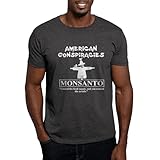 CafePress Monsanto Dark T Shirt Men's Traditional Fit Dark Casual Tshirt Charcoal