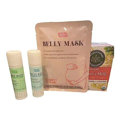 Expecting Mom nursing, and skin care gift bundle