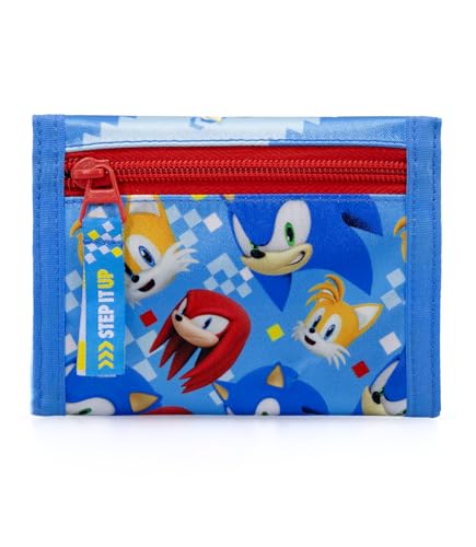 Creativolution Monedero Infantil con Bolsillo para Monedas para Fans DE Sonic - Producto Oficial - imagen 2