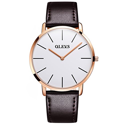 Image of OLEVS Men's Watches Analog Quartz Chronograph Dress Watch Multifunctional Stainsteel Steel Waterproof Classic Original Watch for Man