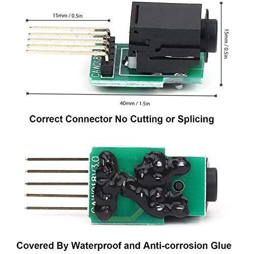 image for ISSYAUTO Aux Port Replacement Compatible with 2006-2011 Civic, Auxilia