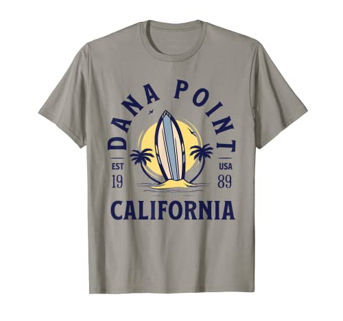 Dana Point California Beach Surf Summer Vacations Vintage T-Shirt