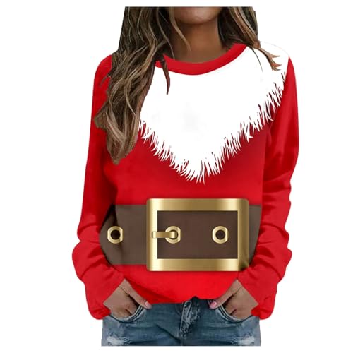 Sweatshirt Noël femme polaire douce parfait pour cocooning au coin du feu jaune