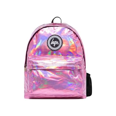 Hype Girl's Holographic Pink Backpack Cover