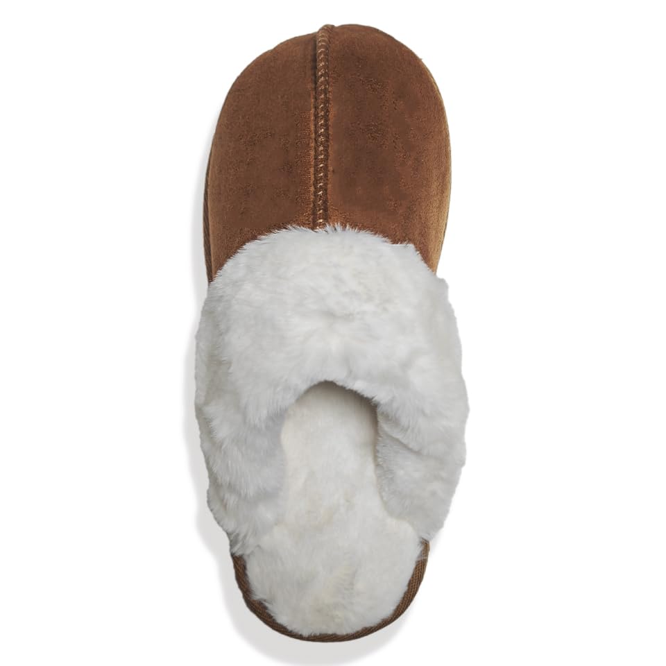 OYUPSX Cotton slippers-Womens Slipper with Memory Foam Fluffy Soft Warm Slip On House Slippers Anti-Skid Cozy Plush for Indoor Outdoor Anti slip hard bottom2