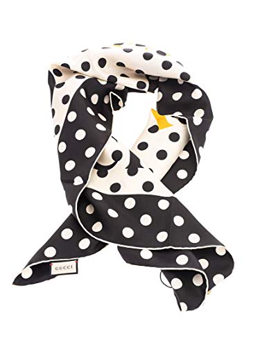 Preisvergleich Produktbild Gucci Luxury Fashion Damen 6231323G0019260 Schwarz Foulard / Frühling Sommer 20