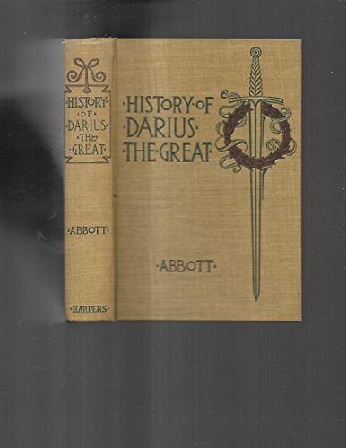 History of Darius the Great B001R2IQGK Book Cover