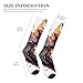 wwqqvnb Wolves and Reindeer Compression Socks for Women and Men with 15-20mmHg Gradient Support, Breathable for All Day Wear, Standing, Sitting, Travel, Active Lifestyle