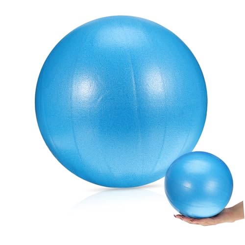 SUPVOX Stability Ball Yoga Exercise Ball for Pilates Fitness Workouts Compact Portable Blue