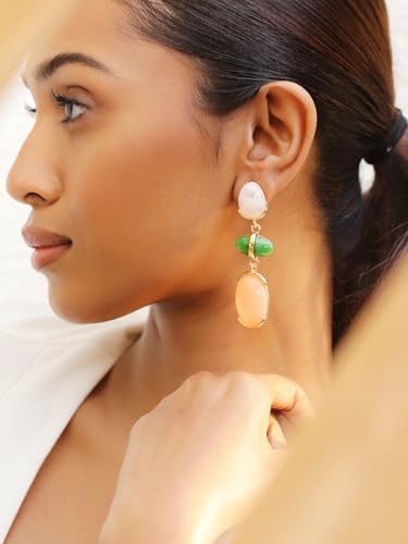Image of Rubans Demi Fine Stainless Steel Hoop Earrings Daily Gift for Women & Girls