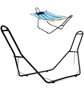 DREAMADE Hängemattengestell aus Metall für 275-380cm länge Hängematten, Hängemattenhalter Hängema...