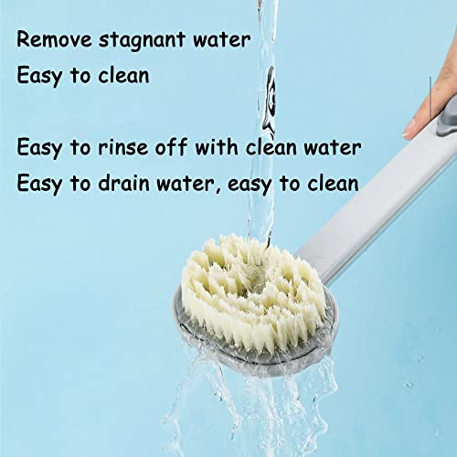 Long Handle Bath Massage Cleaning Brush,long