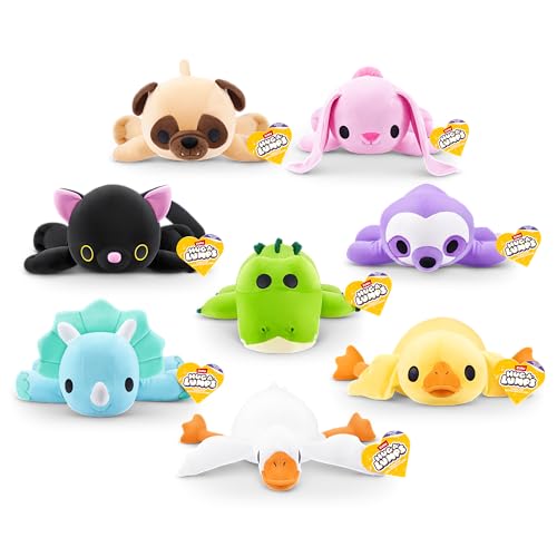 Hug-A-Lumps von ZURU 1,5 Kg Gewichtetes kuscheliges weiches Plüschtier, Komfortbegleiter, zur Angstlinderung, beruhigendes weiches Spielzeug für Kinder und Erwachsene (Katze/Luna)