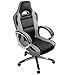 IntimaTe WM Heart Sedia Ufficio e Gaming, Girevole Ergonomico con Altezza Regolabile,Poltrona Gaming di PU,Sedia da Gioco, Grigio,GB01