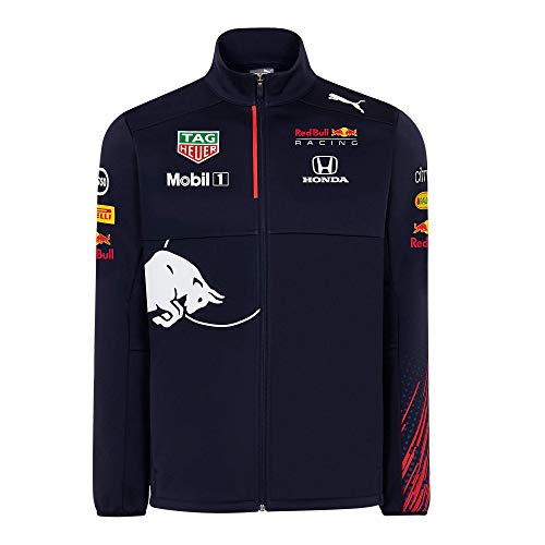 Red Bull Racing Official Teamline Softshell Jacket, Mens XX-Large - Official Merchandise (L)