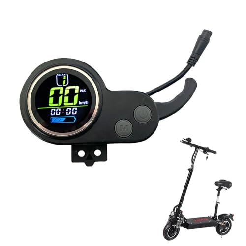Universal 36/42/52/60V Electric Scooter Meter LCD Display Record Waterproof Speed Time Power Display for LAOTIE/BOYUEDA/LANGFEITE/X-tron/kugookirin/NANROBOT/Yume/JOYOR Electric Scooter