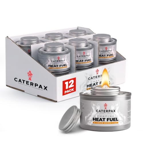 Caterpax 6 Hour Chafing Fuel Cans 12 Pack