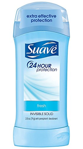 Suave 24 Hour Protection Invisible Solid Deodorant for Women, Fresh - 5.2 oz - 4 pk