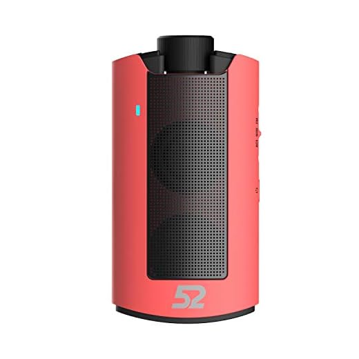 52Speaker Portable Bluetooth Bike Bicycle Speaker Dust Water Proof Riding Pink