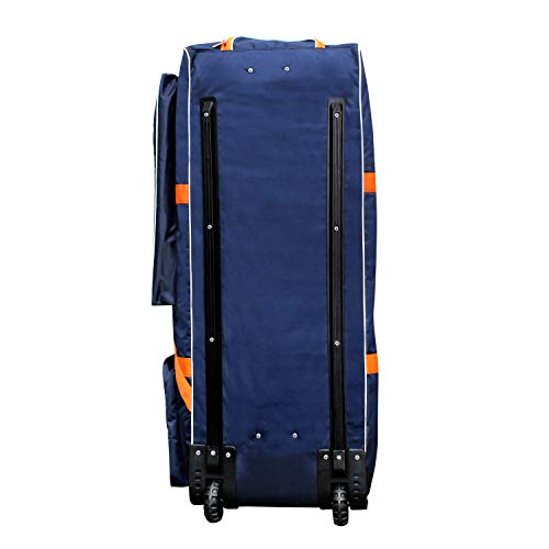 Image of Whitedot Players Polyester Cricket Kitbag, Size (Large), Navy Blue