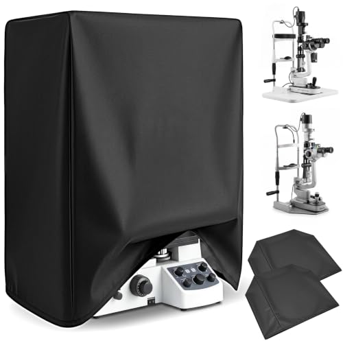 2 Pcs Slit Lamp Dust Cover, Ophthalmic Equipment Protective Shield