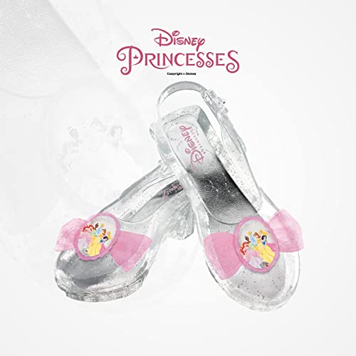 Disney Official Premium Kids Fairy Tale Princess Shoes, Princess Dress Up for Girls Size 12 - Size Adjustable with Ankle Strap - Image 3