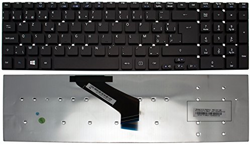 Preisvergleich Produktbild Original Acer Tastatur belgisch (BE) schwarz Aspire V3-771G Serie