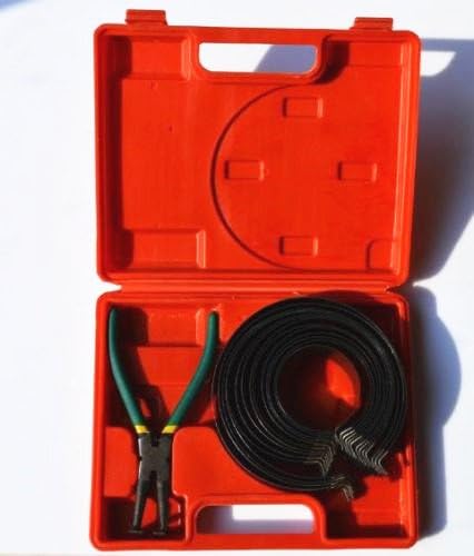 Ting Ao 14pcs Piston Ring Compressor With Ratcheting Plier For Auto Truck Car Enginees