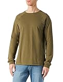 100% algodón. United Colors of Benetton T-Shirt M/L 3URFJ1AI2 Suter, Verde Militar 22Y Hombre