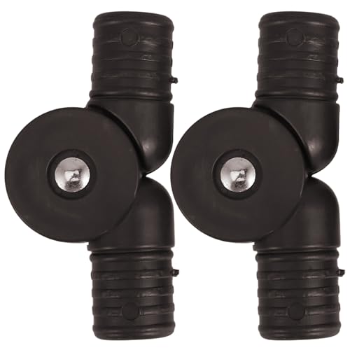 FUNOMOCYA 1pair Tube Adapter Connector for Lounge Chairs Fitting for Foldable Recliners Easy Installation Compatible Various Chair Types
