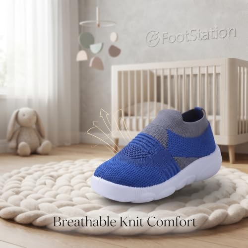 Image of Infant Shoes for Baby Boys & Girls | Musical Sound Walking Shoes | First Walker Shoes for Toddlers | Lightweight Breathable Knit Sneakers | Soft Sole Comfortable Slip On Shoes for Newborns, Babies & Kids