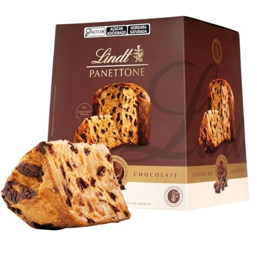 Panetone Lindt, Duplo Chocolate, 400g