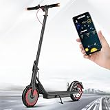 10"/8,5" Patinete Electrico Adultos, 36V 10.4Ah de la Batería y 350W Motor Patinete Electrico Plegable, Autonomía hasta 35KM, Velocidad Máx 25KM/H, Carga Máxima 120KG, App Control