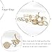 Nicute Gold Ring Set Rhinestone Finger Rings Vintage Knuckle Stackable Shiny Rings Accessories for Women (10PCS)