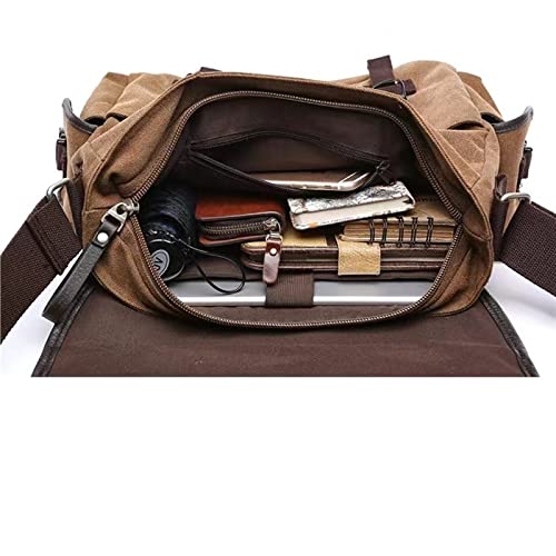 Breifcases Box Waterproof Leather Messenger Bag Women Vintage Solid Shoulder Bag File3