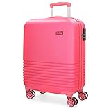 Maleta de cabina de 36 cm x 55 cm x 20 cm; tiene una capacidad de 36l y pesa 2,7 kg; fabricada en abs, un material resistente y ligero