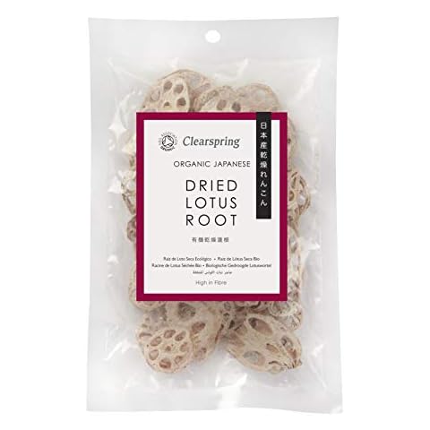 Clearspring Organic Dried Lotus Root Slices Cover