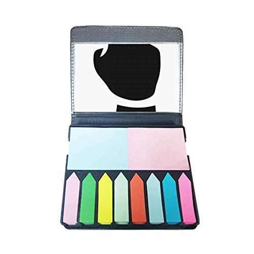 Note couleur marque page silhouette poing pour organiser vos dossiers