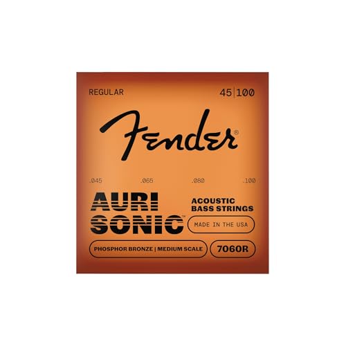 Amazon.co.jp: Fender フェンダー アコースティックベース弦 AuriSonic