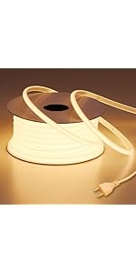 BENLUN 24V 15MM Breedte COB LED Strip 10M (5M X 2), Ledstrip 27500LM 25W/M 960LEDs/M 3000K Warm Wit CRI 92 met Voeding voor Slaapkamer, Woning, Commercieel, Kantoor, Kamerdecoratie