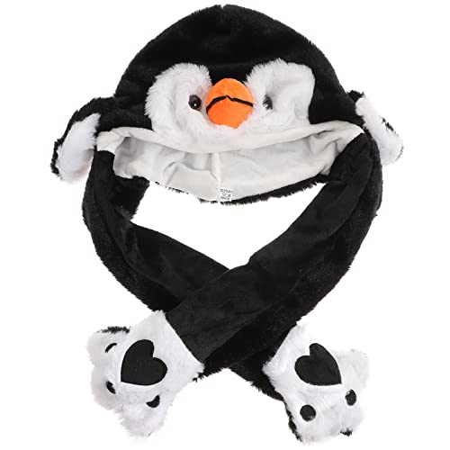 Gogogmee Sombrero Orejas De Conejo De Peluche Mueven y Saltan Gorro Divertido De Dibujos Animados Para Fiestas De Animales