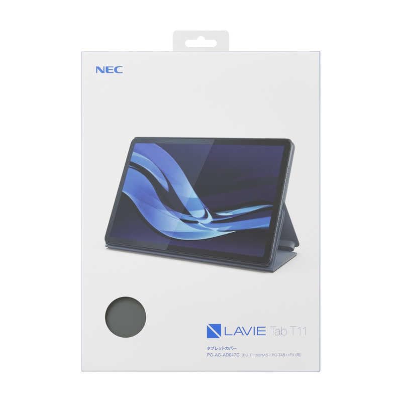 極美品 NEC LAVIE Tab T10 FHD4 ルナグレー 純正カバー付 Amazon | PC-AC-AD047C LAVIE Tab T11用 タブレットカバー(ルナグレー
