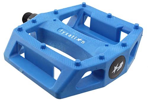 Fyxation Gates BMX Platform Pedal, Blue, Standard (PD1042)