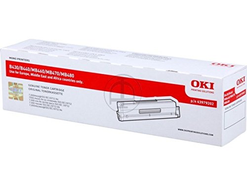 Toner black OKI B 430 DN 43979202 authentique haute précision - 3